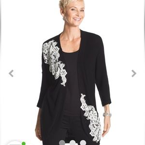 Dessa - Lace Mixed Cardigan